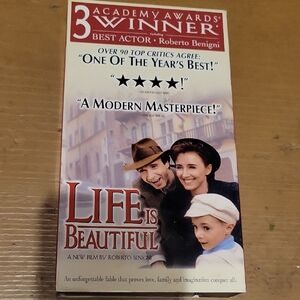 Life is Beautiful VHS Tape